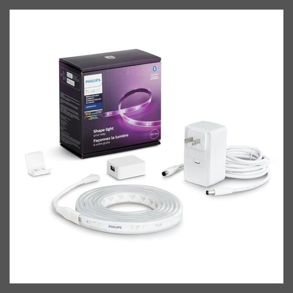 Open Box - Philips -  Hue White Color Ambiance Bluetooth Lightst White - Picture 1 of 6